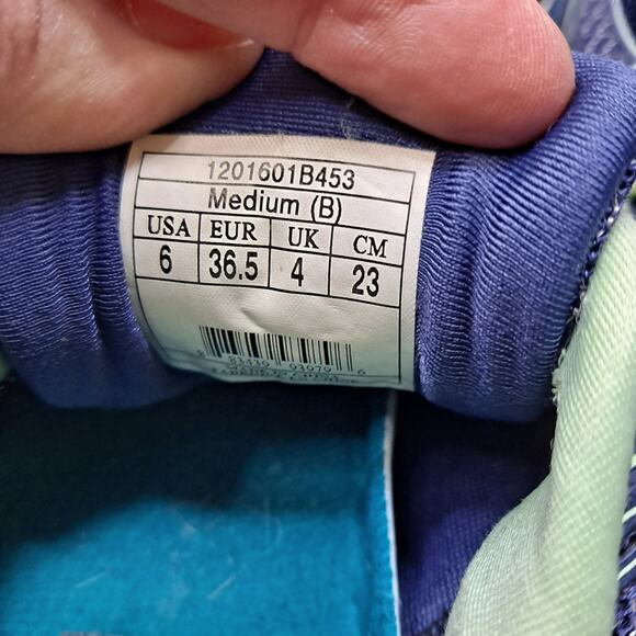 Brooks Glycerin‎ 12 Blue and Green Size 6 - Picture 7 of 11